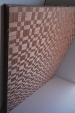 Title: Tessuto precario No. 8  2011<br>Year: <br>Dimensions: 100x120 cm<br> Description: shantung silk - private collection