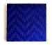 Title: Tessuto precario Blu Spinato  2010<br>Year: <br>Dimensions: 50 x 50 cm<br> Description: shantung silk