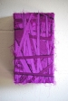 Title: Legami #3  <br>Year: 2012<br>Dimensions: (18 x 32 x 14 cm)<br> Description: Shantung silk, wood and pins