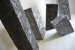 Title: Legami grigi - detail <br>Year: 2012<br>Dimensions: Installation - environmental dimensions<br> Description: Silk, wood and pins