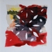 Title: Spiel nummer elf  <br>Year: 2012<br>Dimensions: 25 x 25 cm<br> Description: Silk, acrylic paint, and glue on paper.