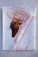 Title: Ricami II  #2<br>Year: 2013<br>Dimensions: 25x17,5 cm<br> Description: Paper, silk and cotton thread
