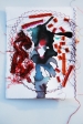 Title: Ricami II #16<br>Year: 2013<br>Dimensions: 25x17,5 cm<br> Description: Paper, ink, silk and cotton thread
