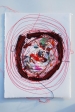 Title: Ricami II #24<br>Year: 2013<br>Dimensions: altezza 25 cm x larghezza17,5 cm<br> Description: Paper, silk and cotton thread