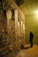 Title: Materie<br>Year: 2014<br>Installation of the artworks titled Origini
Visconti Castle Trezzo, Milan 
Installation consists of 5 pieces of varying sizes
year 2013-2014, silk and other materials.