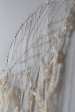 Title: Nutriti di bugie #3 <br>Year: 2015<br>Dimensions: 32,5x32,5 cm<br> Description: Shantung silk and silk thread