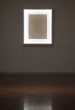 Title: Dietro un buco - Illuminazione #1<br>Year: 2017<br>Dimensions: 111 x 91 x 11 cm<br> Description: Organza silk, perfored paper, glue and led backlight