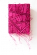 Title: Legami #4<br>Year: 2012<br>Dimensions: (16x22,7x14 cm)<br> Description: Shantung silk, wood and pins