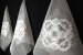 Title: Ricerca imprecisa di trasparenza - detail<br>Year: 2015<br>Dimensions: Room size dimensions<br> Description: Organza silk, habutai silk and glue